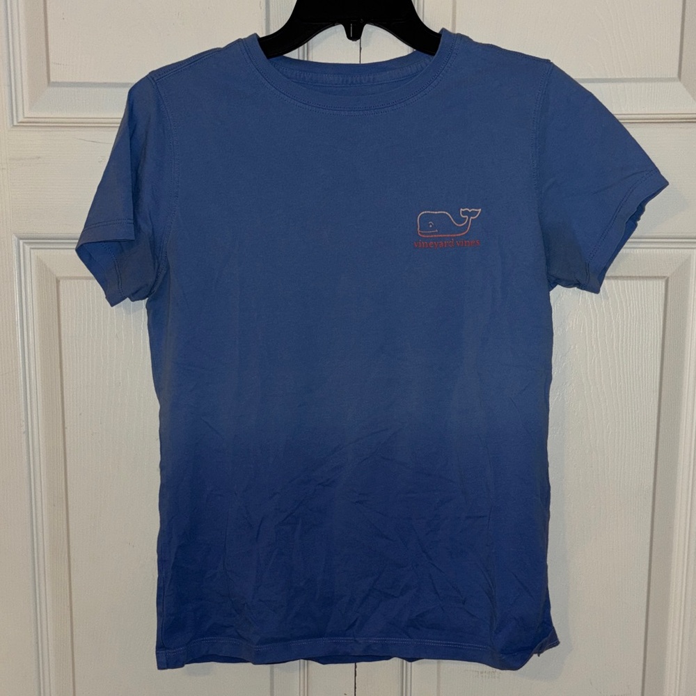 Vineyard Vines Blue Crew Neck Tee